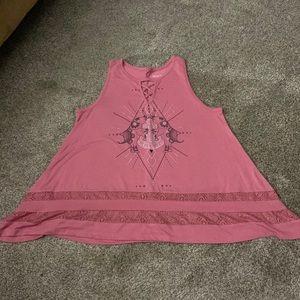 Wound Up Elephant Tank Sz Lg NWOT